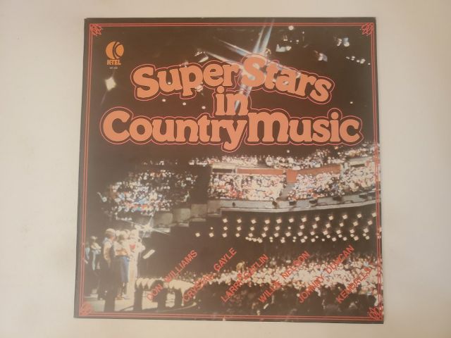 Various Artists Super Stars in Country Music vinyl record