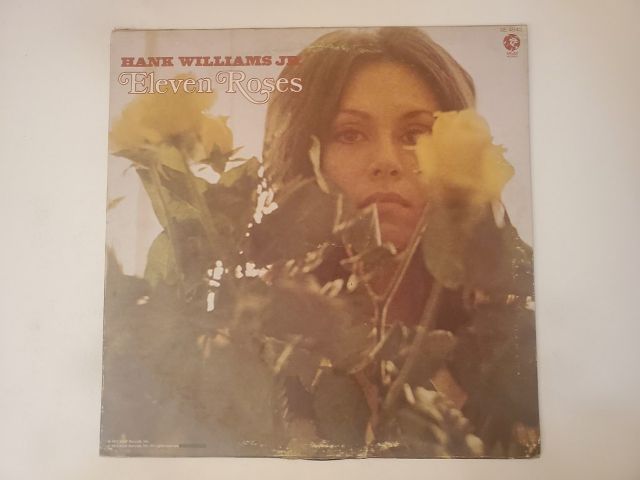 Hank Williams Jr Eleven Roses vinyl record