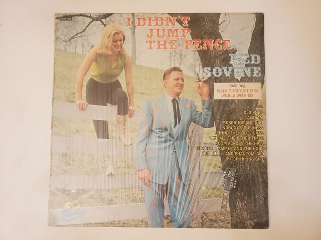 Red Sovine I Didn't Jump the Fence vinyl record