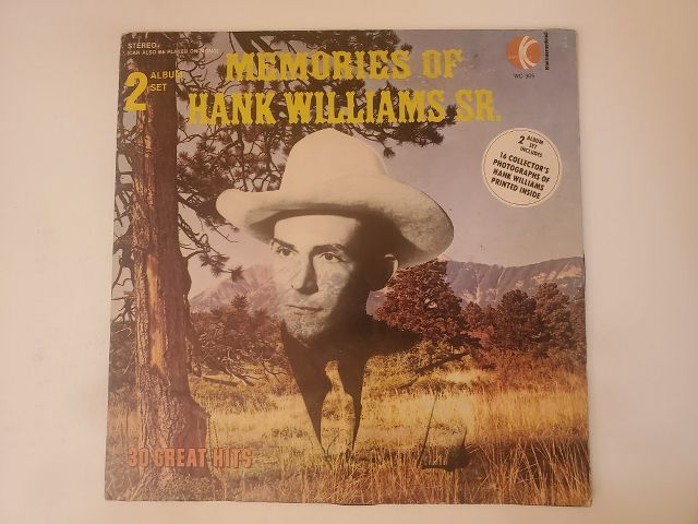 Hank Williams Sr. Memories of Hank Williams Sr. vinyl record