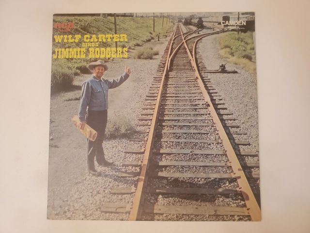 Wilf Carter Sings Jimmie Rodgers vinyl record