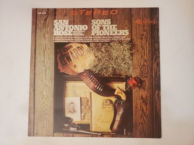 Sons of the Pioneers San Antonio Rose vinyl record