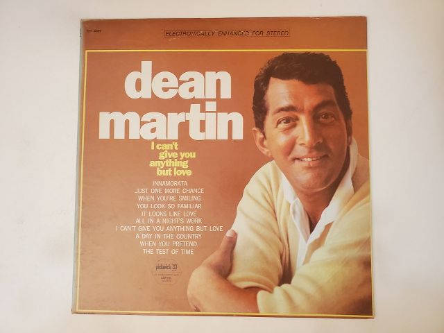 Dean Martin I Can?t Give You Anything But Love vinyl record