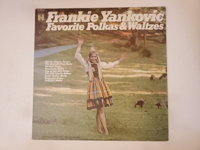 Frankie Yankovic Favorite Polkas & Waltzes vinyl record