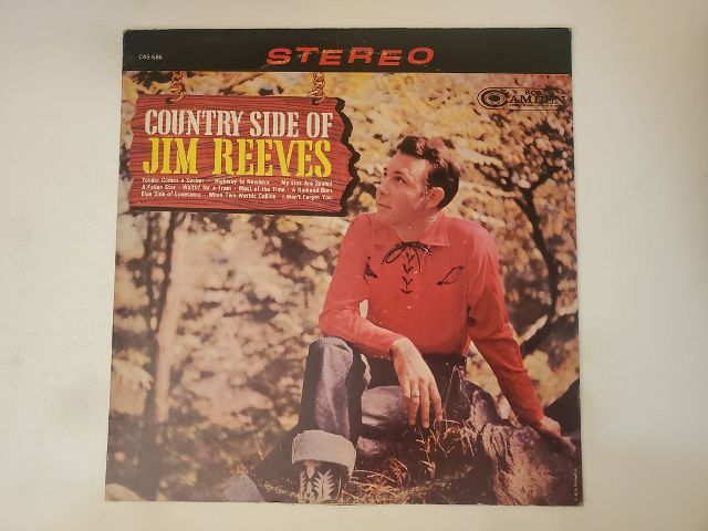 Jim Reeves Country Side of Jim Reeves vinyl record