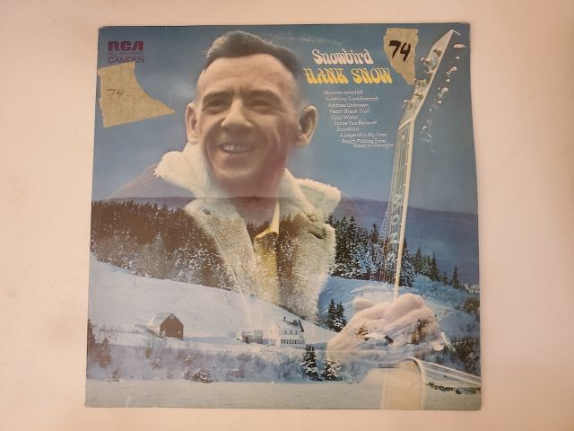Hank Snow Snowbird vinyl record