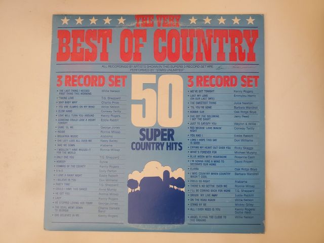 Various Artists The Very Best of Country: 50 Super Country Hits vinyl record