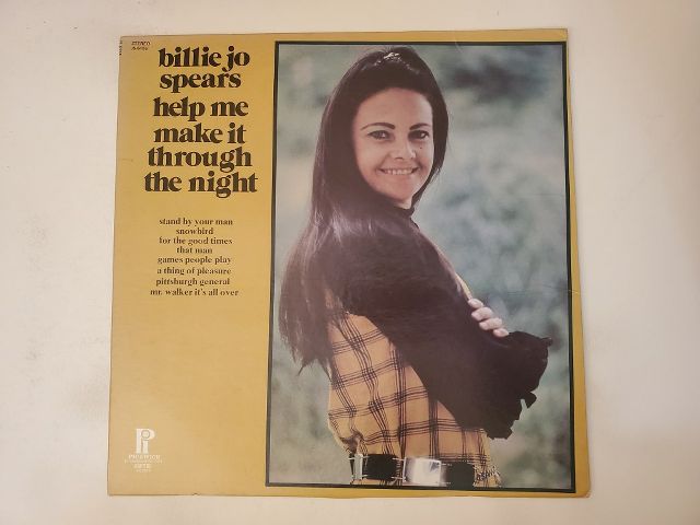 Billie Jo Spears Help Me Make It Through the Night vinyl record