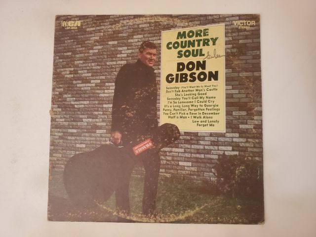 Don Gibson More Country Soul vinyl record