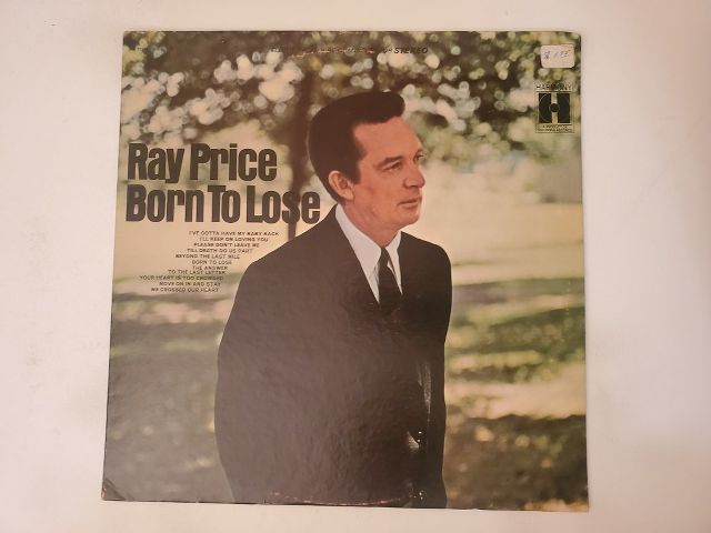 Ray Price Born to Lose vinyl record