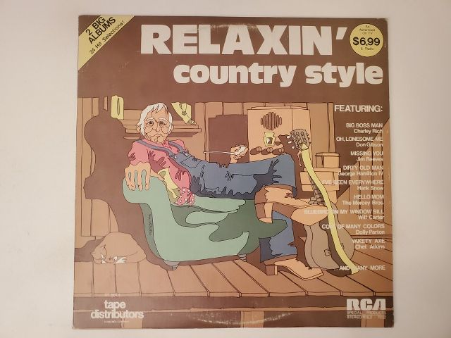 Various Artists Relaxin' Country Style vinyl record