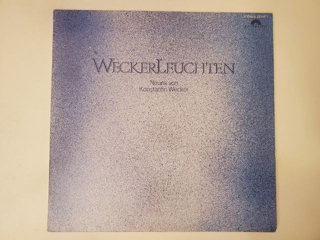 Konstantin Wecker Weckerleuchten vinyl record