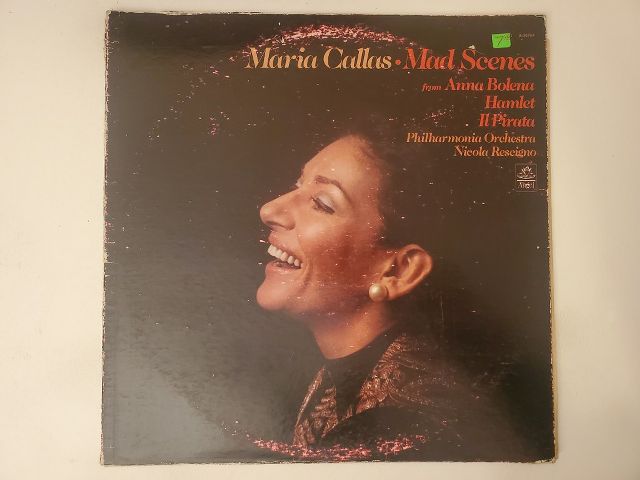 Maria Callas Mad Scenes vinyl record