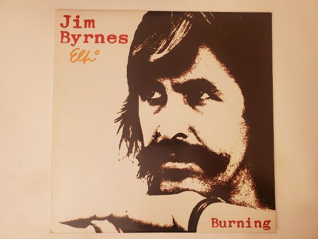 Jim Byrnes Burning vinyl record