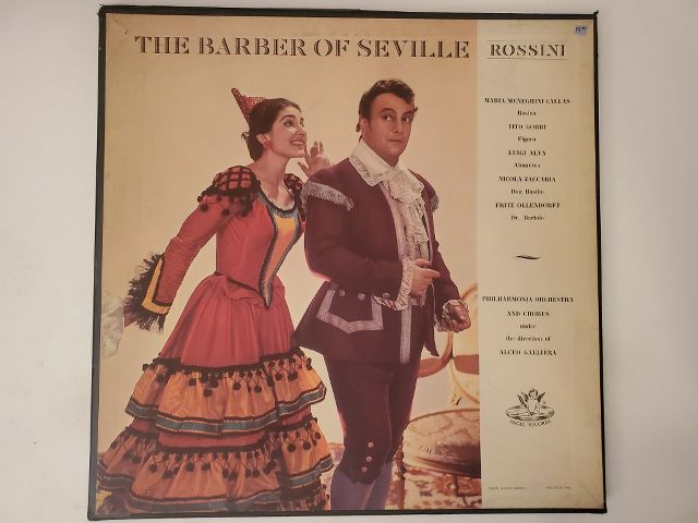 Rossini The Barber of Seville vinyl record