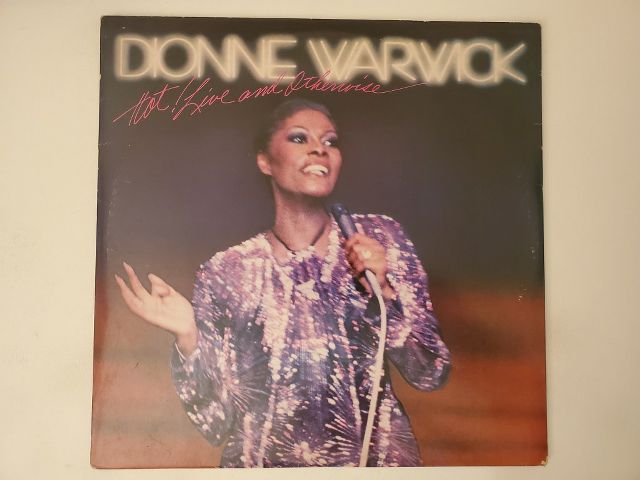 Dionne Warwick Hot! Live and Otherwise vinyl record