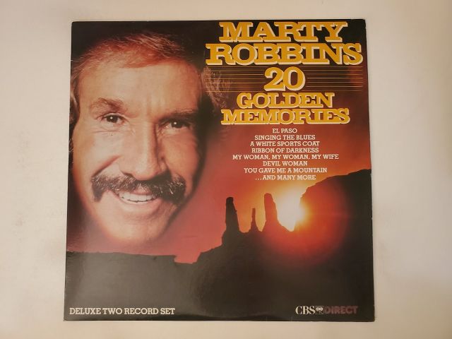 Marty Robbins 20 Golden Memories vinyl record