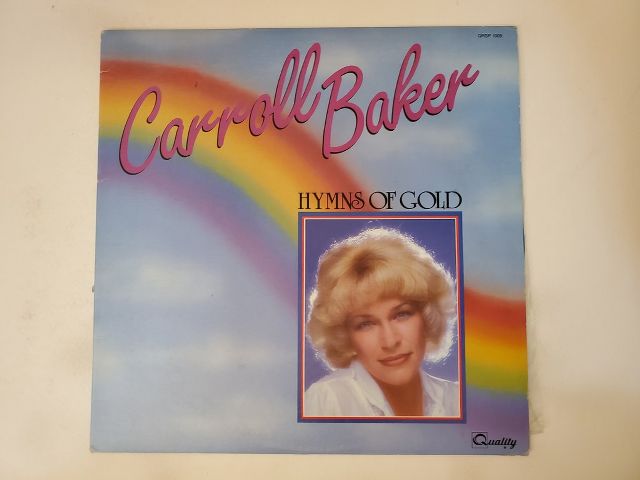 Carroll Baker Hymns of Gold vinyl record
