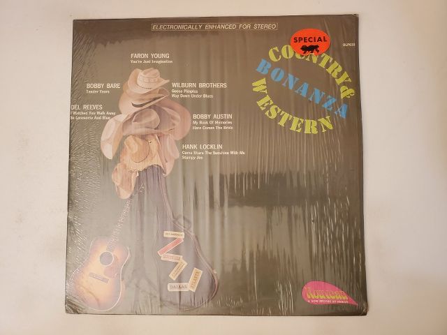 Various Artists Country & Western Bonanza vinyl record