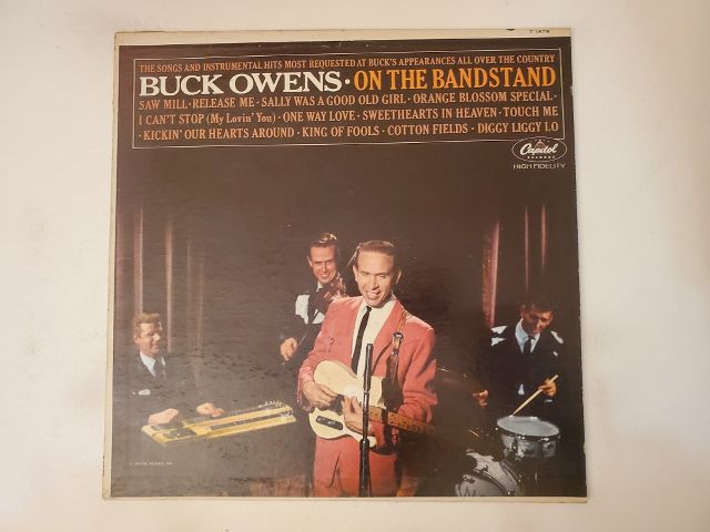 Buck Owens On The Bandstand vinyl record