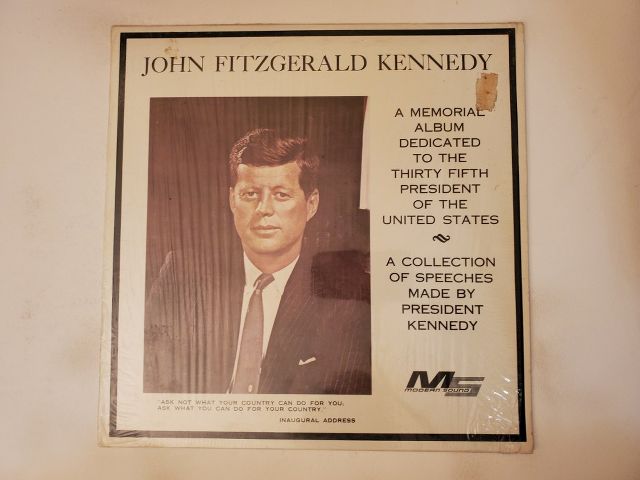 John Fitzgerald Kennedy A Memorial Album vinyl record