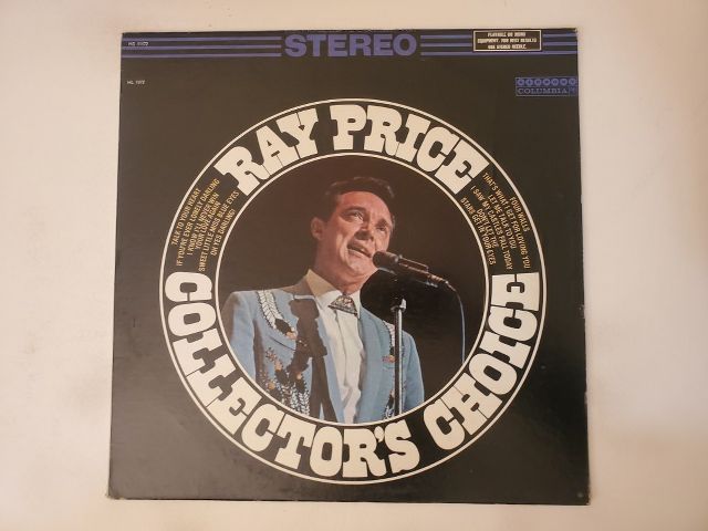 Ray Price Collector's Choice vinyl record