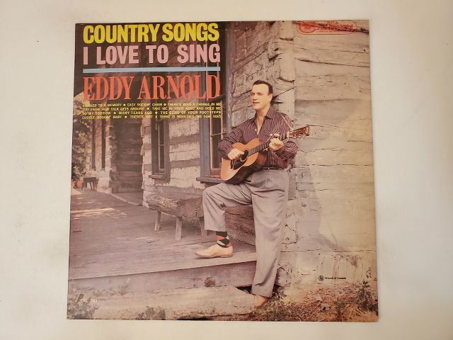 Eddy Arnold Country Songs I Love to Sing vinyl record