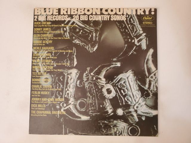 Various Artists Blue Ribbon Country! vinyl record