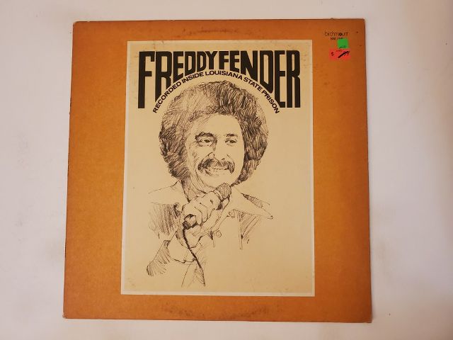 Freddy Fender Recorded Inside Louisiana State Prison vinyl record