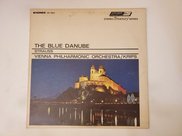 Vienna Philharmonic Orchestra / Krips The Blue Danube vinyl record