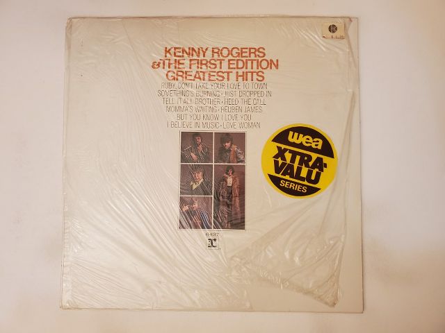 Kenny Rogers & The First Edition Greatest Hits vinyl record