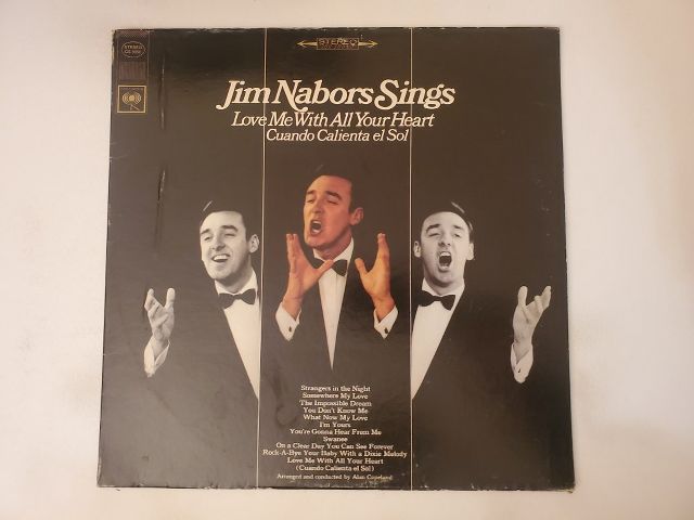 Jim Nabors Jim Nabors Sings Love Me With All Your Heart vinyl record