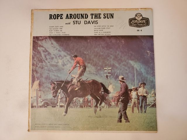 Stu Davis Rope Around the Sun vinyl record