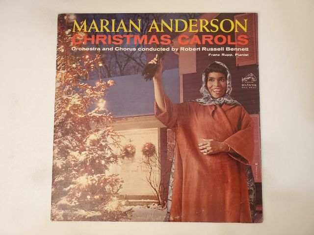 Marian Anderson Christmas Carols vinyl record