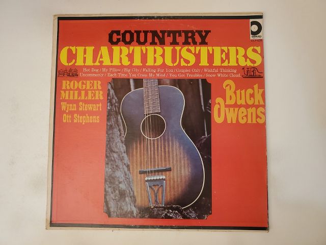Various Artists (Buck Owens, Roger Miller, Wynn Stewart, Ott Stephens) Country Chartbusters vinyl record