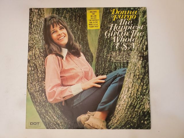 Donna Fargo The Happiest Girl in the Whole U.S.A. vinyl record