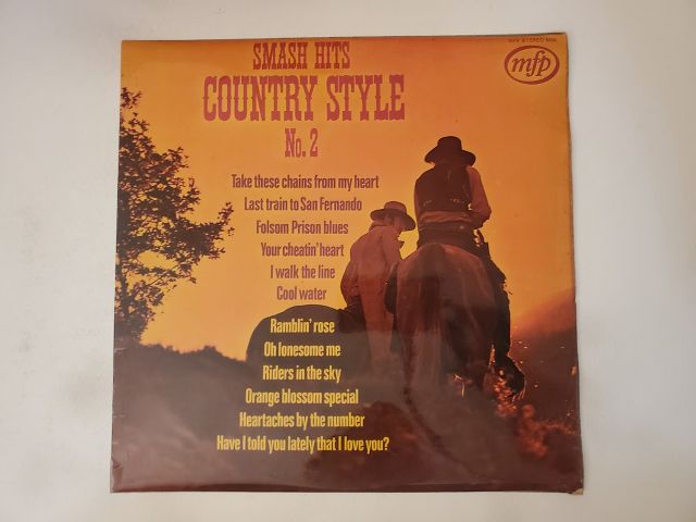 Various Artists Smash Hits Country Style No. 2 vinyl record