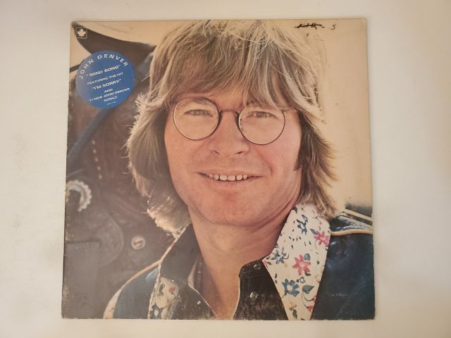 John Denver Windsong vinyl record