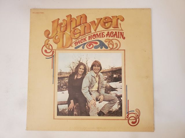 John Denver Back Home Again vinyl record