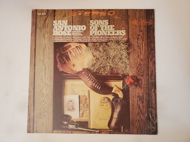 Sons of the Pioneers San Antonio Rose vinyl record