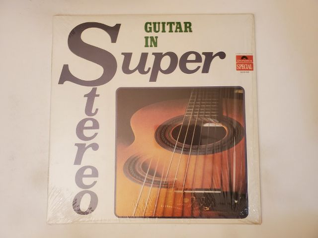 Unknown Guitar in Super Stereo vinyl record