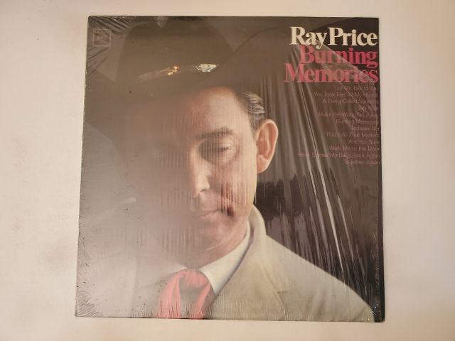 Ray Price Burning Memories vinyl record