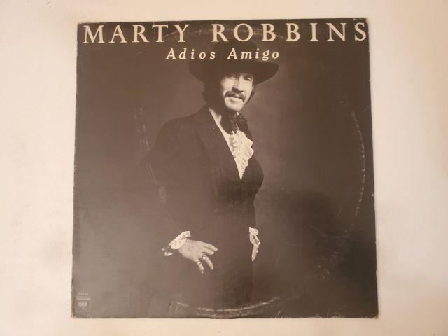 Marty Robbins Adios Amigo vinyl record
