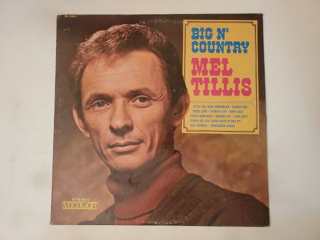 Mel Tillis Big N' Country vinyl record