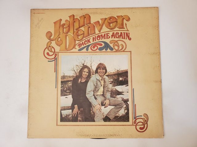 John Denver Back Home Again vinyl record