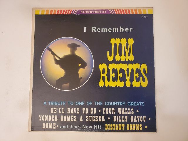 Jim Reeves I Remember vinyl record