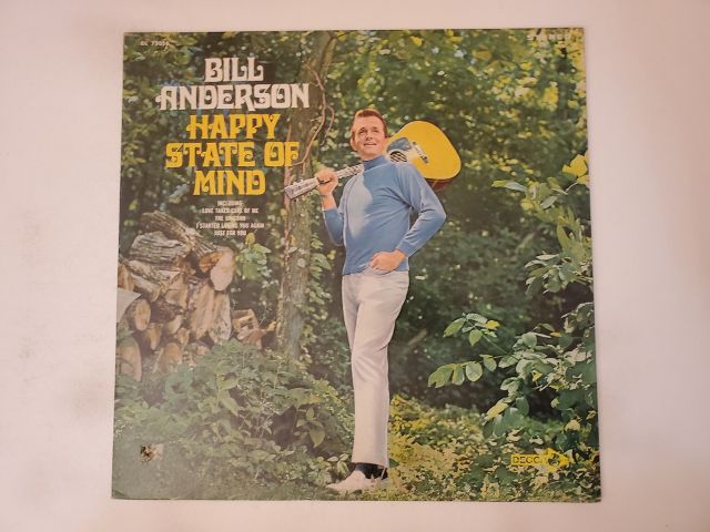 Bill Anderson Happy State of Mind vinyl record
