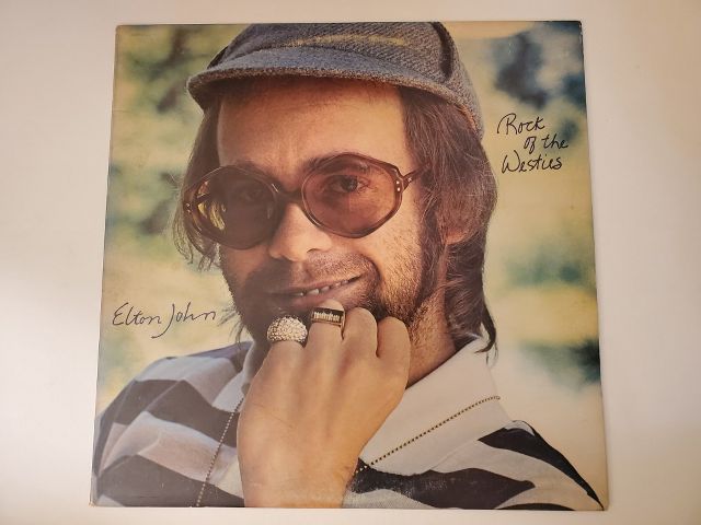 Elton John Rock of the Westies vinyl record