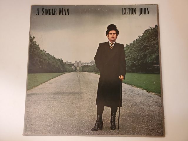 Elton John A Single Man vinyl record