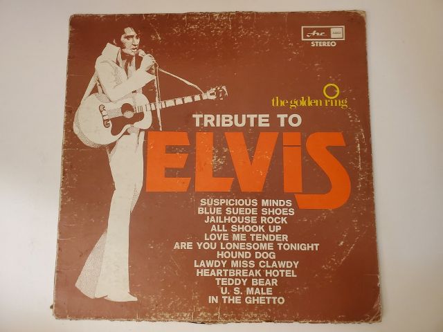 Unknown Artist Tribute to Elvis vinyl record